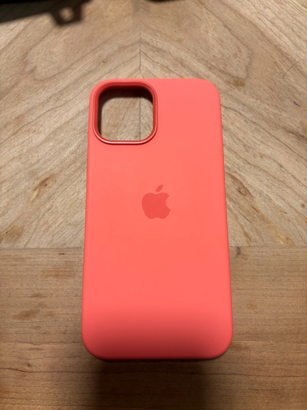 Apple Silicone iPhone 12 Pro Max Case - Coral